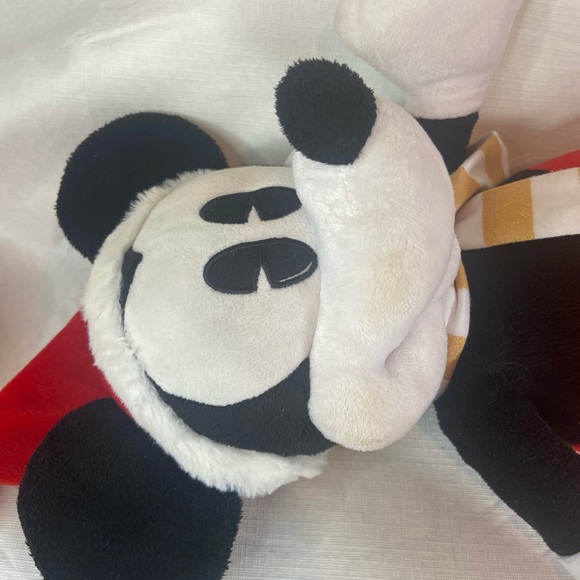 DISNEY MICKEY/MINNIE MOUSE CHRISTMAS SANTA 20" PLUSH DOLLS - Picture 8 of 14